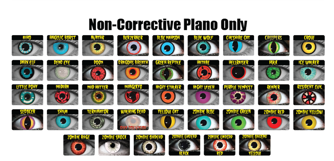 θcomplex3 eYecandy vs. θcomplex Disposable Soft Contact Lenses